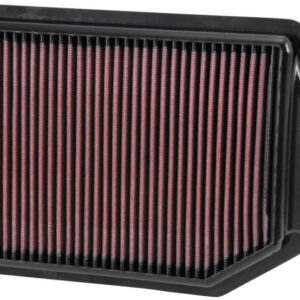 K&N Filters 33-2498 High-Flow Air Filter with layered cotton media