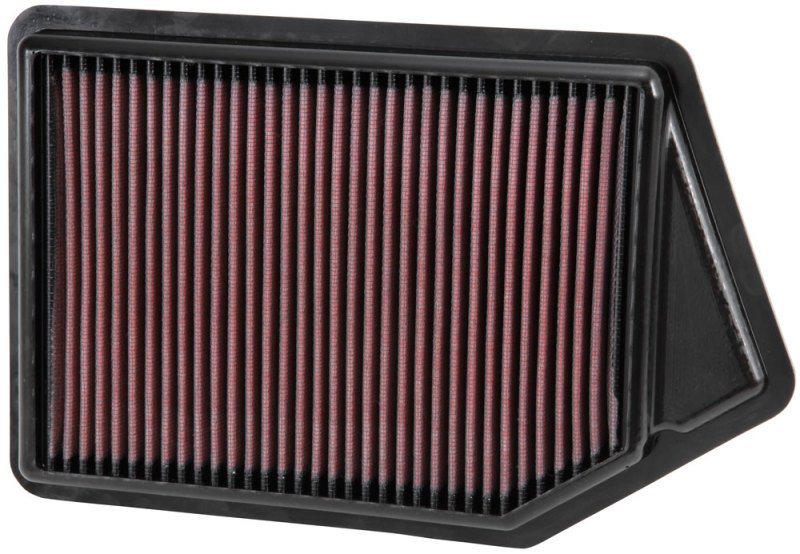 K&N Filters 33-2498 High-Flow Air Filter with layered cotton media