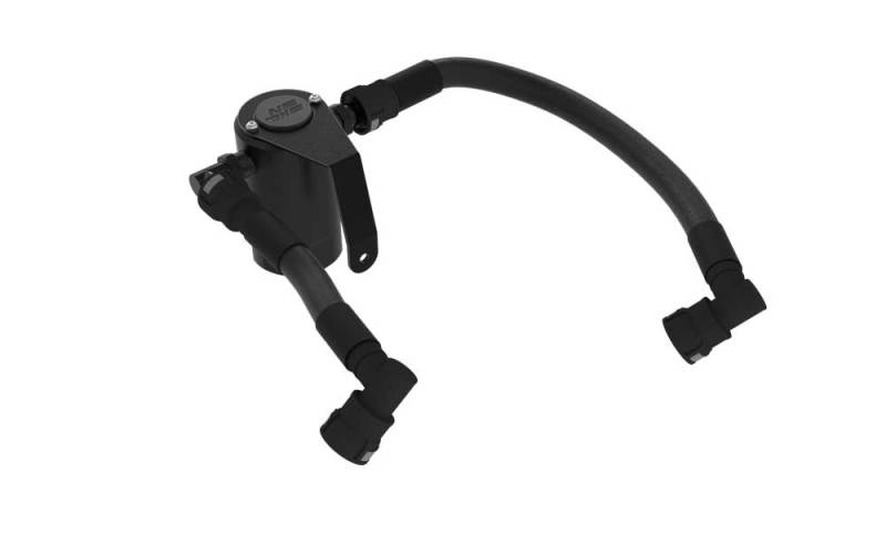 Factory-style hose connections on K&N Air Oil Separator