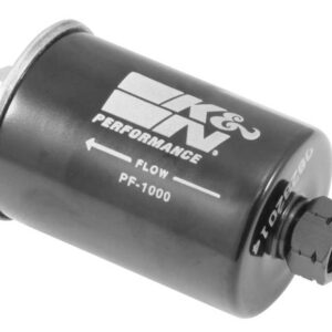 K&N PF-1000 Performance Fuel Filter with carbon steel housing