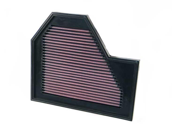 K&N washable air filter for improved airflow