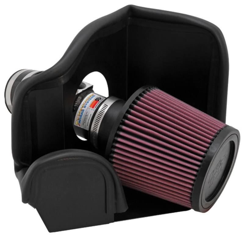 K&N Filters 69-6013TTK Cold Air Intake System with High-Flow Air Filter