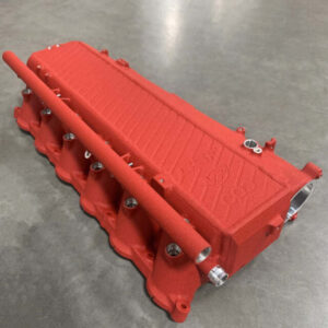 CSF 8200CR Charge-Air Cooler Manifold in Crinkle Red