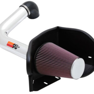 K&N Filters 77-2556KP cold air intake system with aluminum intake tube