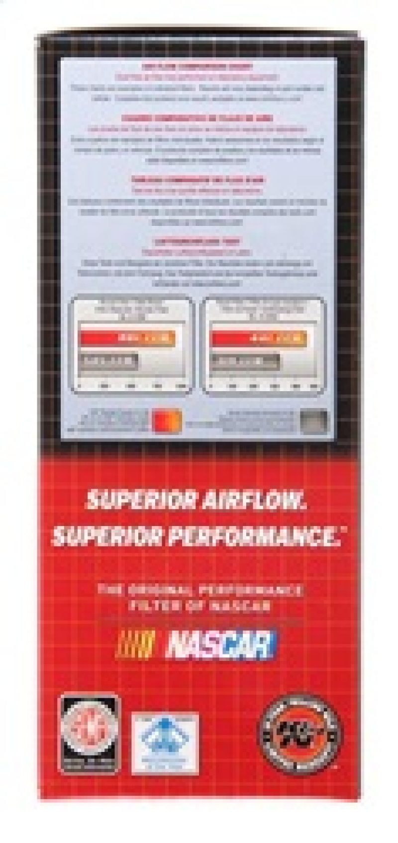 K&N RX-4130-1 XStream Top Universal Air Filter - Image 9