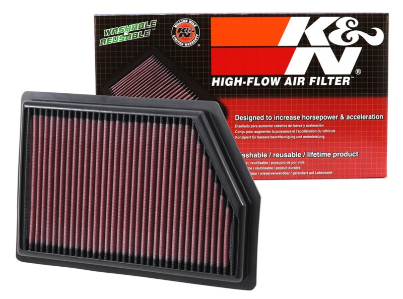 K&N 33-5009 High-Flow Air Filter for Jeep Cherokee 2014-2018 - Image 7