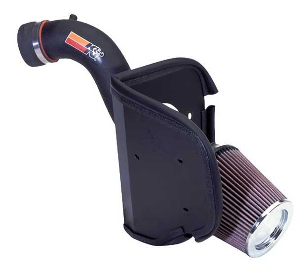 Custom heat shield for K&N Filters 57-6011 Air Intake System