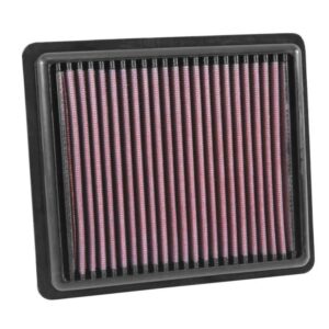 K&N 33-2880 High-Flow Air Filter with layered cotton media