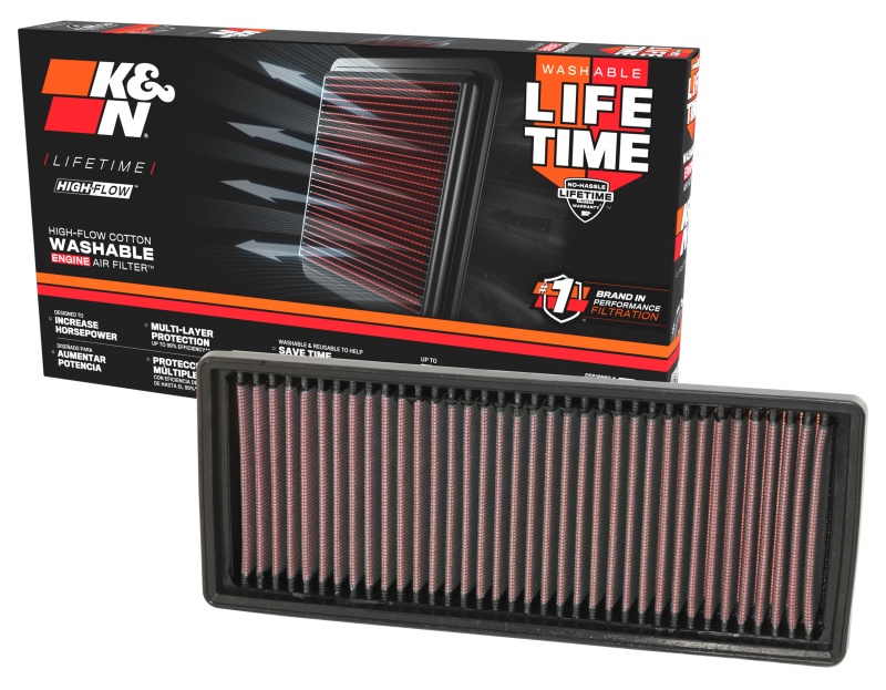 High-Flow Air Filter by K&N for enhanced vehicle performance