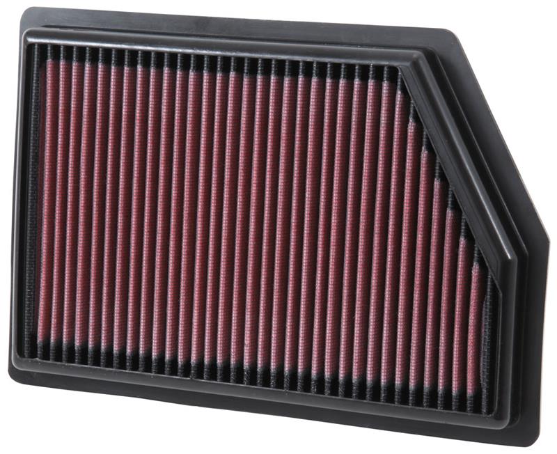 Close-up of K&N 33-5009 air filter design
