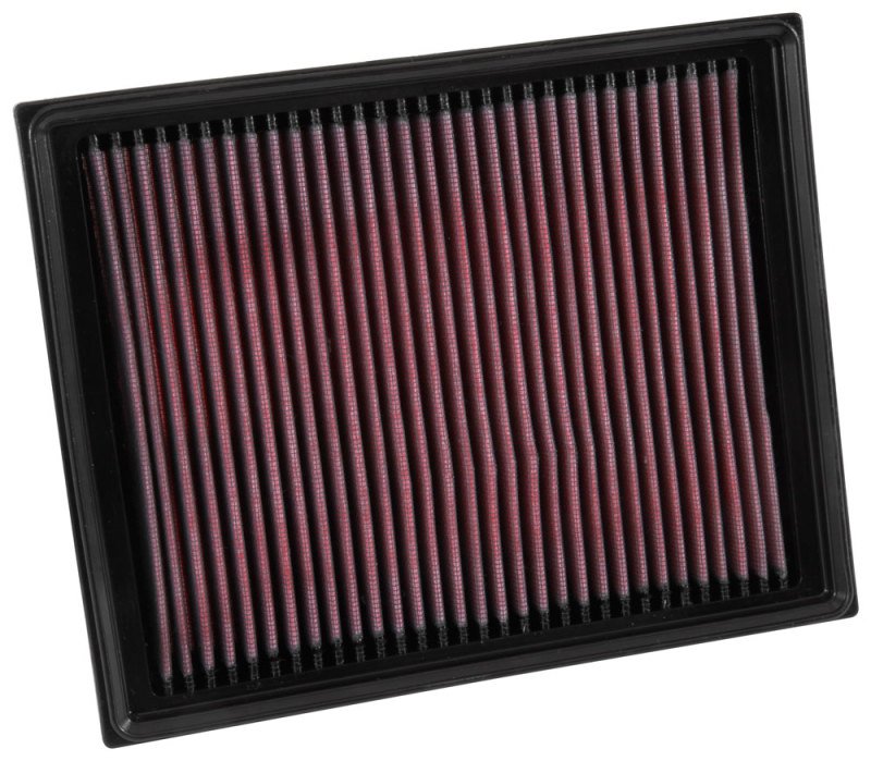 K&N air filter packaging and contents