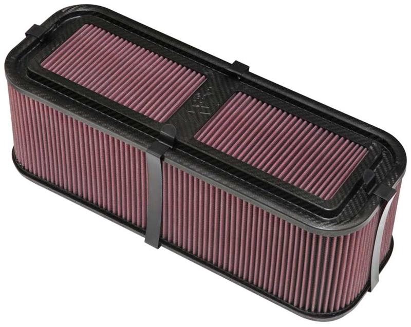 Carbon fiber air box with medium base hardware