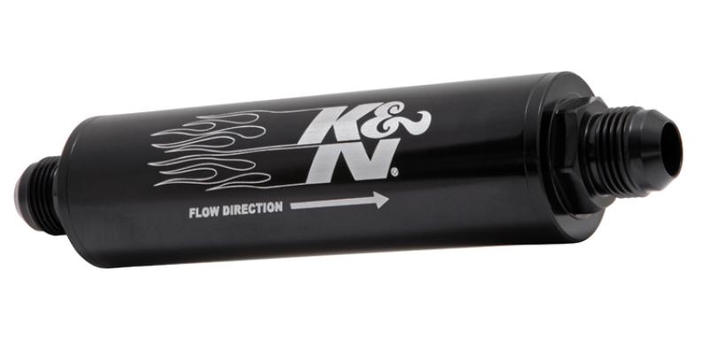 K&N Filters 81-1002 Inline Fuel/Oil Filter with anodized aluminum housing