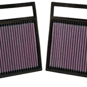 K&N Filters 33-2412 High-Flow Air Filter with oiled cotton media