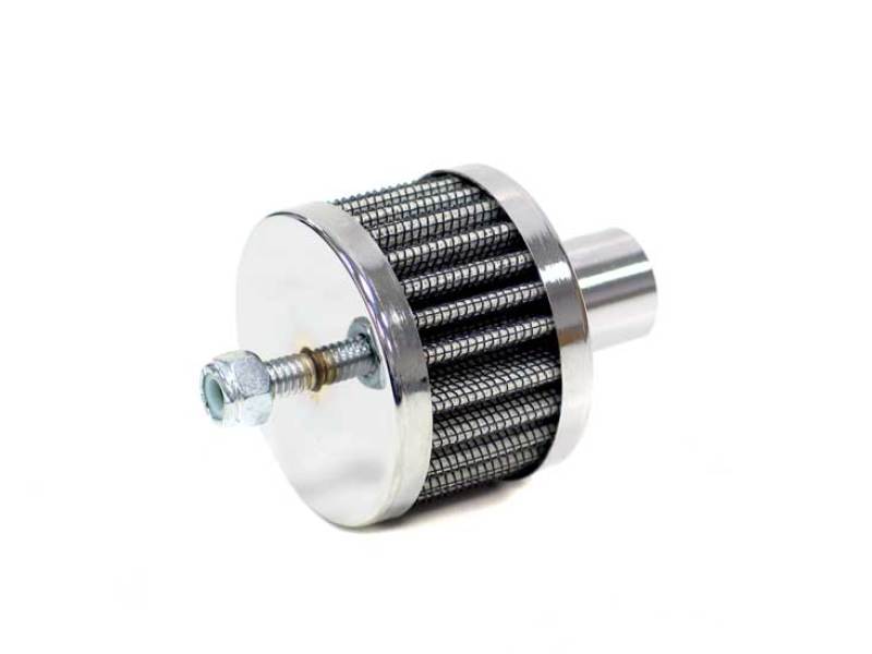 K&N Filters 62-1120 crankcase vent filter with chrome-plated steel