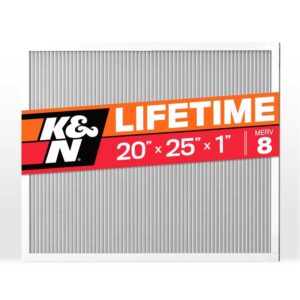 K&N HVC-8-12025 washable HVAC filter