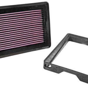 K&N 33-5026 High-Flow Air Filter with layered cotton media
