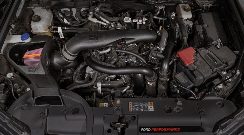 K&N 50-2628 air intake system showing airflow design