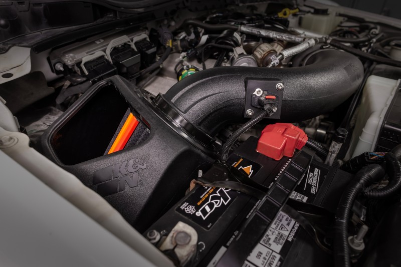 K&N air intake system for Ford F-350 Super Duty