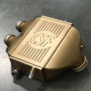 CSF 8082CCGM Top Mount Charge-Air-Cooler Carbon Ceramic Gold Matte