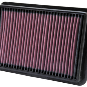 K&N 33-2980 High-Flow Air Filter - Washable and Reusable