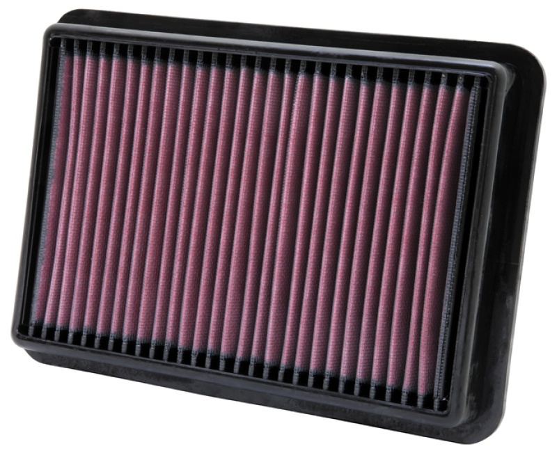 K&N 33-2980 High-Flow Air Filter - Washable and Reusable