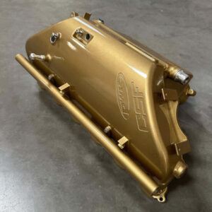 CSF 8233CCGG Charge-Air Cooler Manifold with Carbon Ceramic Gold Gloss