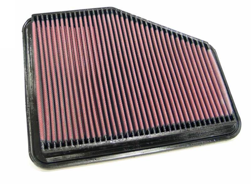 K&N Filters 33-2220 High-Flow Air Filter with layered cotton media
