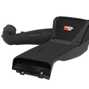 K&N Filters 63-2624 Air Intake System with high-density polyethylene tube