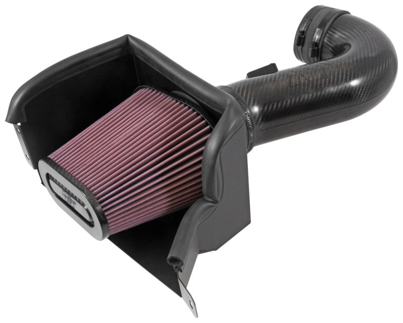 K&N Filters 57-3090 Air Intake System with high-density polyethylene tube