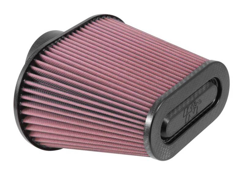 K&N Filters RP-5285 Universal Air Filter with carbon fiber top