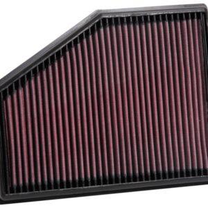 K&N 33-3079 High-Flow Air Filter with layered cotton media