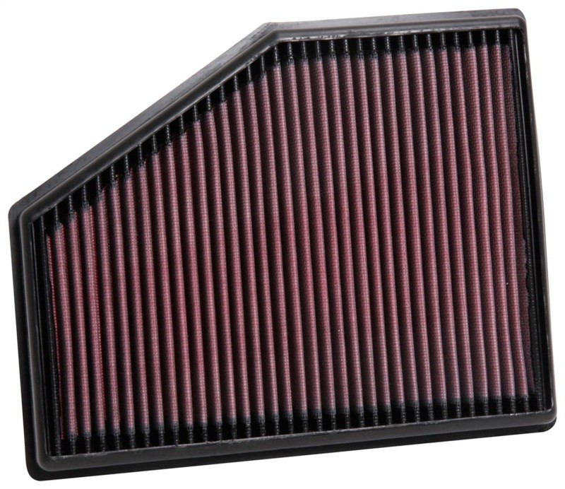 K&N 33-3079 High-Flow Air Filter with layered cotton media