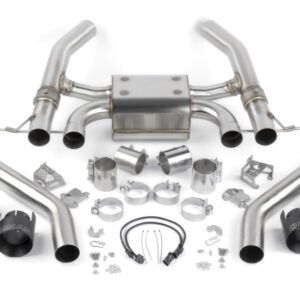 Dinan D660-0093-BLK Valved Axle-Back Exhaust System