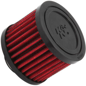 K&N Filters 62-1410 crankcase vent filter with black rubber top