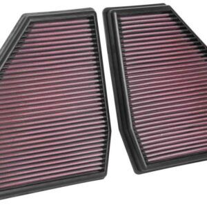 K&N 33-3128 High-Flow Air Filter with layered cotton media