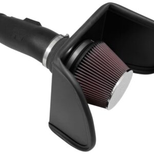 K&N Filters 63-6019 Air Intake System with high-density polyethylene tube