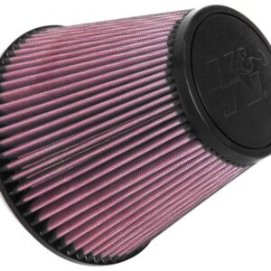 K&N Filters RU-5107 Universal Air Filter with rubber flanges