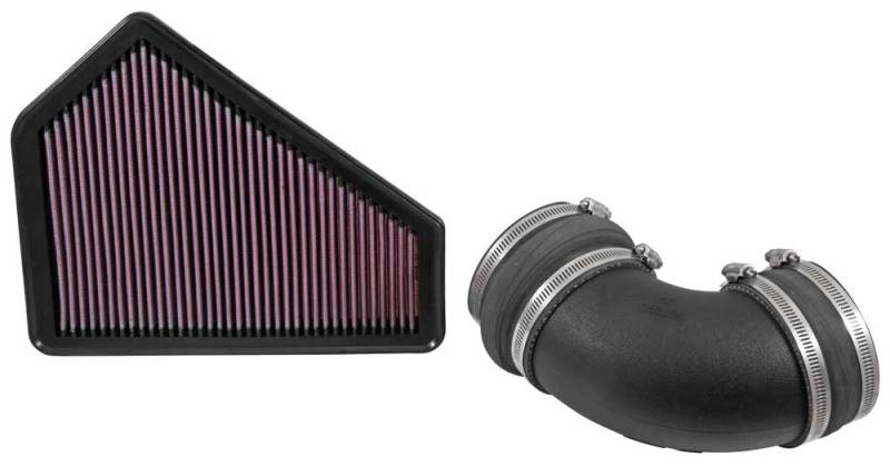 Close-up of K&N Filters 57-3086 washable air filter