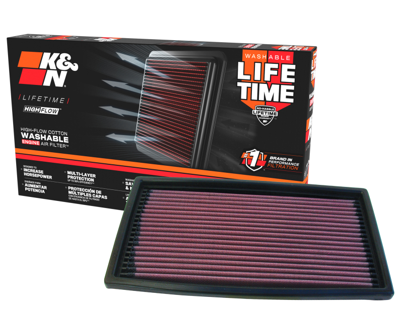 K&N 33-2024 High-Flow Air Filter - Washable & Reusable - Image 6