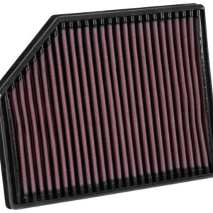 K&N 33-3065 High-Flow Air Filter with layered cotton media