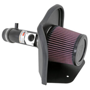 K&N Filters 69-8612TFK cold air intake system with aluminum intake tube