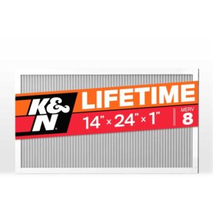 K&N HVC-8-11424 Washable and Reusable HVAC Filter
