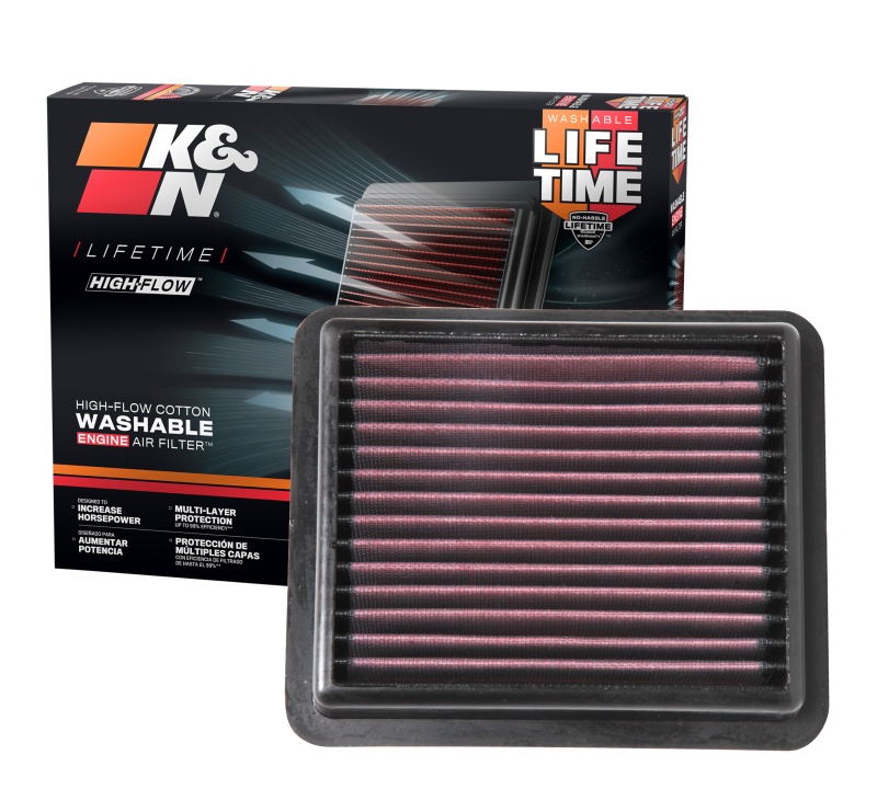 K&N 33-5072 air filter drop-in replacement for easy installation