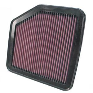 K&N 33-2345 High-Flow Air Filter with layered cotton media