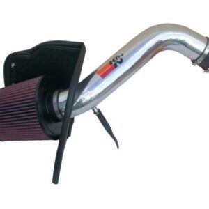 K&N Filters 77-3034KP cold air intake system with aluminum intake tube