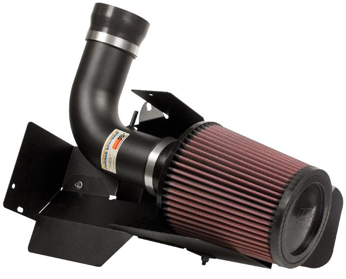 Close-up of K&N washable High-Flow Air Filter