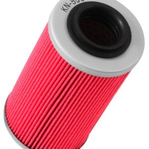 K&N Filters KN-556 Premium Oil Filter with high-efficiency synthetic media