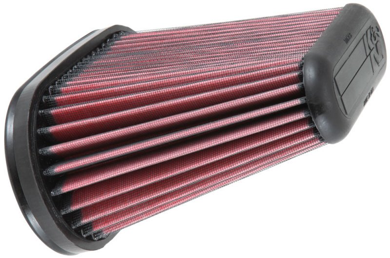 K&N E-0665 Air Filter showcasing layered oiled cotton media