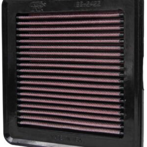 K&N 33-2422 High-Flow Air Filter for Honda City and Fit